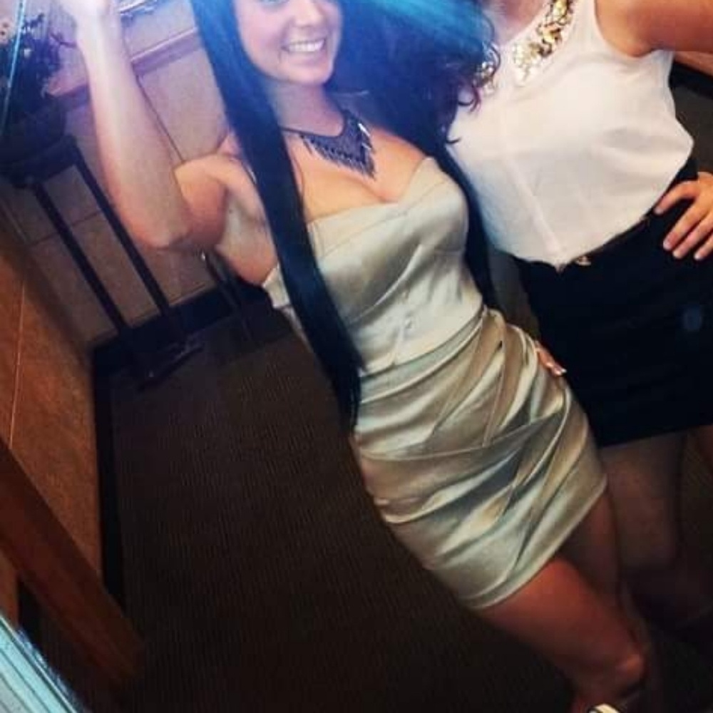 Wet Seal Gold Dress